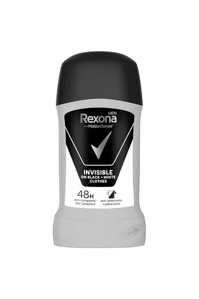 Rexona Deodorant antiperspirant stick Rexona Invisible Black&White