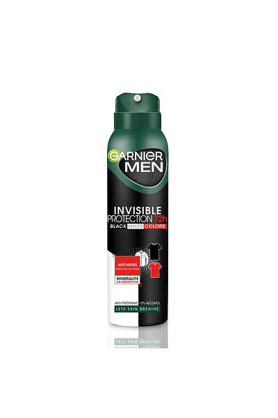 Garnier Deodorant antiperspirant spray Garnier Mineral Invisible pentru barbati
