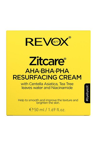 Revox Regenerating face cream with AHA BHA PHA Zitcare