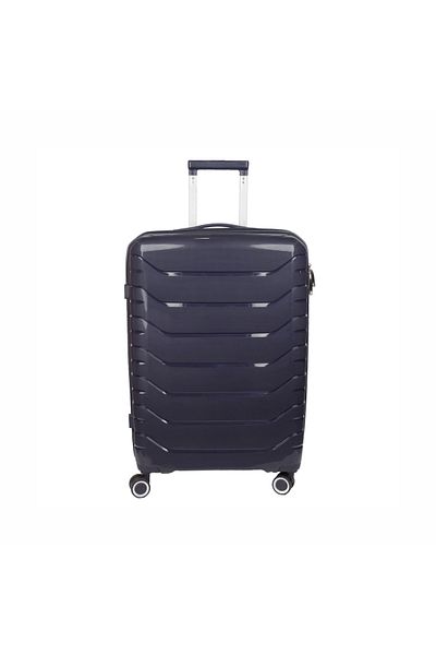 Naimeed Company Troler de călătorie Small S, Naimeed D5968, 4 roți duble detașabile la 360 de grade, PP, Mov, 37x20x48cm
