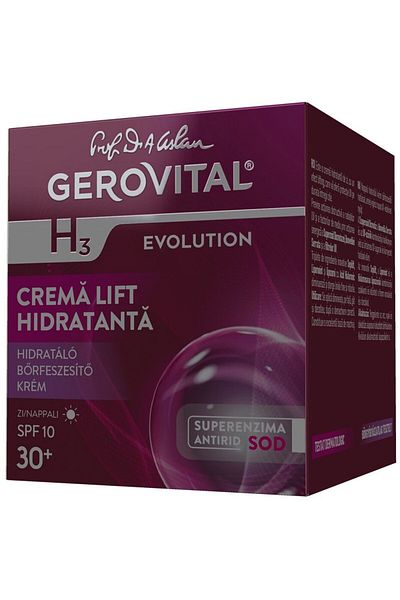 GEROVITAL Crema lift hidratanta Gerovital H3 Evolution