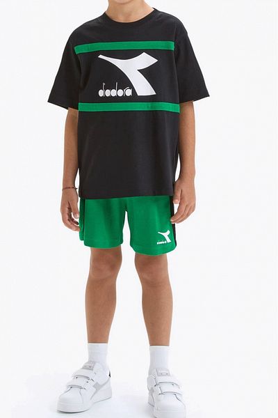 Diadora Set de tricou si pantaloni scurti Diadora Albastru/Verde 128 CM