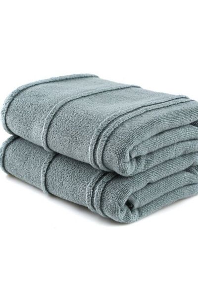 Hobby Set 2 prosoape 75x150 cm bumbac 100% microcoton, Hobby Home, Arden Verde