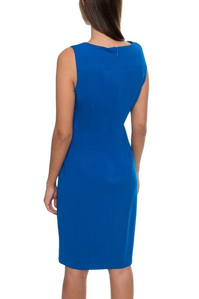 Calvin Klein Rochie de dama creion fara maneci, CK CDIC1584 Albastru M INTL