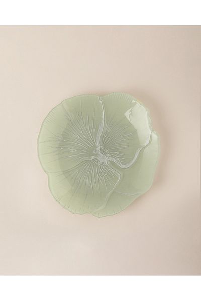 Madame Coco Violette Service Plate - Soft Green - 26 cm