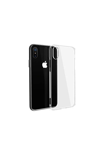 REDz Accessories Carcasă simplă, compatibilă cu iPhone XS Max, silicon, trans...