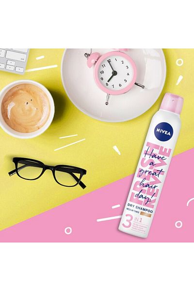 NIVEA Nivea Medium Dry Shampoo for Medium Tones