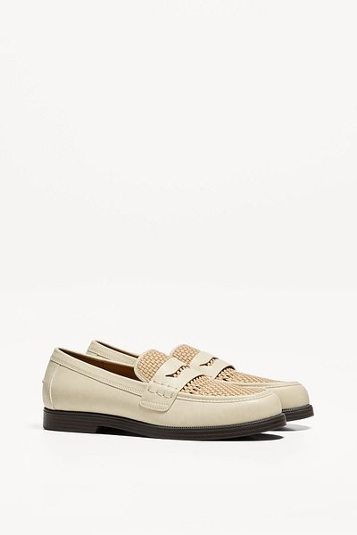 Bershka Braided loafers