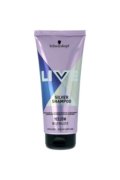 Live Sampon Schwartzkopf Live Silver pentru neutralizarea tonurilor de galben
