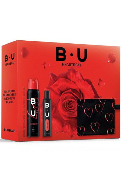 B&U B.U Heartbeat Gift Set: Eau de Toilette