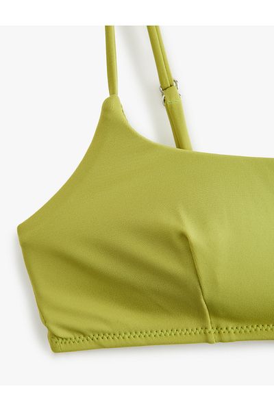 Koton Lined Lightly Supported Bralet Bikini Top