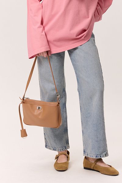 Manuka Arte Mini Baguette Bag Camel