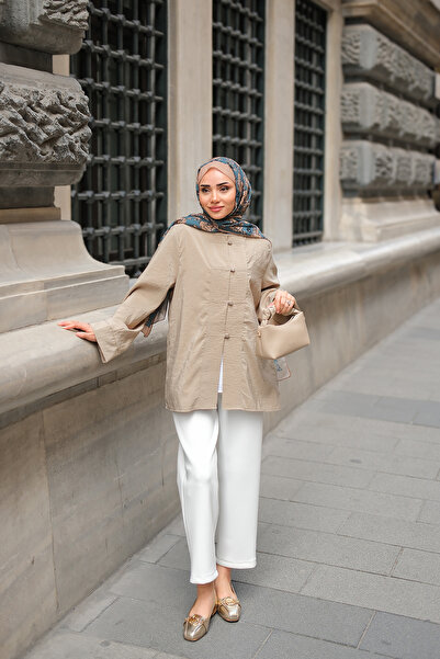 LOCCO Women's Crew Neck Shirt Mink