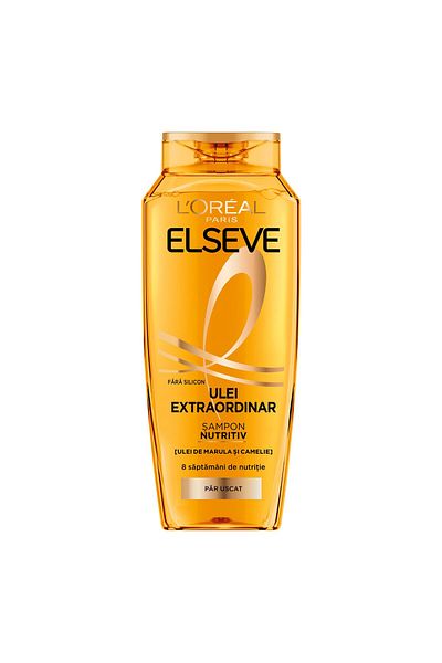 L'Oreal Paris Sampon nutritie L'Oreal Elseve Ulei Extraordinar cu Ulei din flori pretioase pentru par uscat