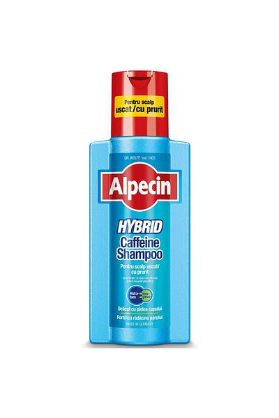 ALPECİN Sampon cu cafeina pentru scalp uscat cu prurit