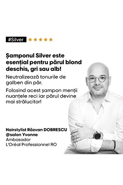 L'Oreal Paris Sampon profesional LOreal Professionnel Serie Expert Silver