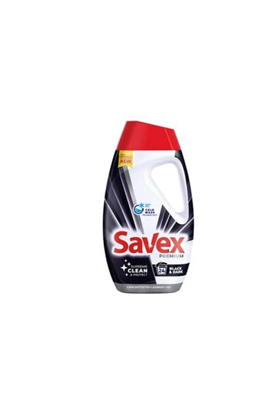 SAVEX Detergent De Rufe Lichid Premium Black & Dark, 24 Spalari, 1,08 L