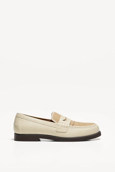 Bershka Braided loafers