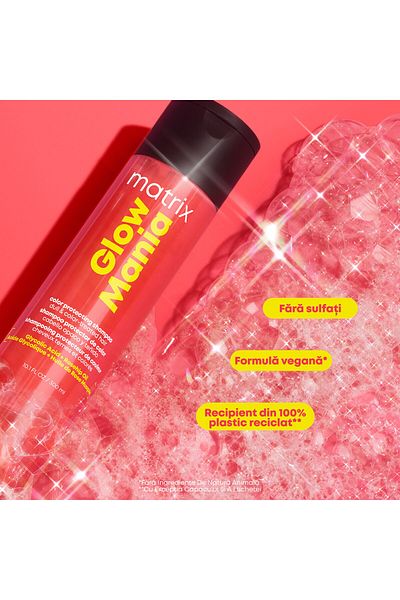 Matrix Matrix Total Results Glow Mania Shampoo with Glycolic Acid and Rosehip Oil