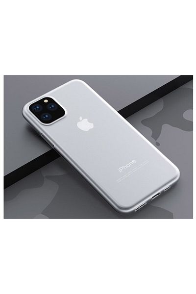 REDz Accessories Carcasă simplă, compatibilă cu iPhone 11 Pro, silicon, transparentă