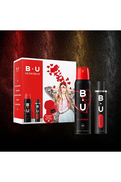 B&U B.U. Heartbeat gift set