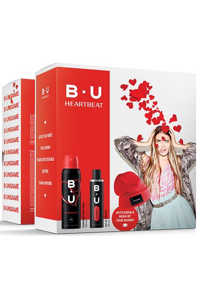 B&U B.U. Heartbeat gift set