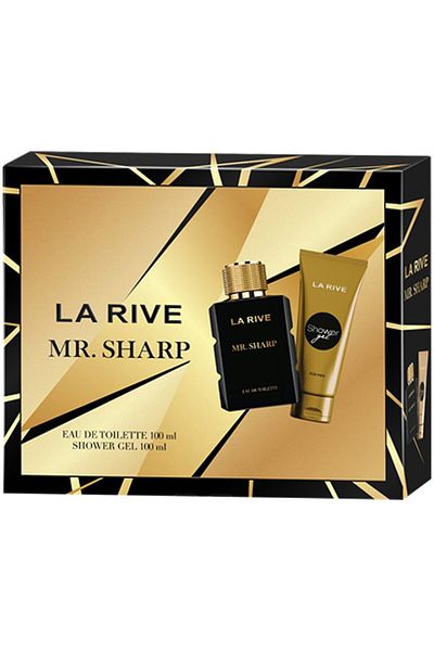 La Rive Set La rive Mr. Sharp apa de toaleta 100ml si Gell dus 100 ml