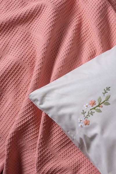 Cotton Box مجموعة Spin Single Pique ملاءة جاهزة Joyce Mercan