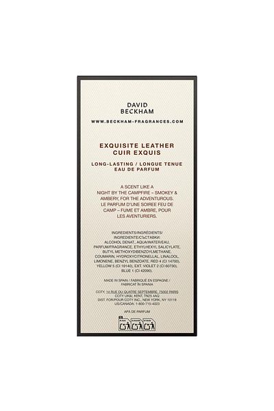 DAVİD Apa de parfum David Beckham Collection Exquisite Leather