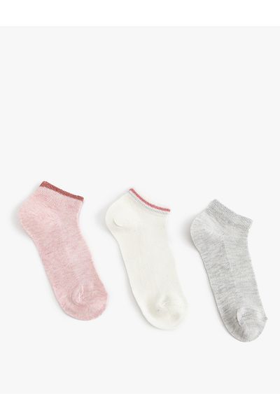 Koton Комплект от 3 чорапи Basic Booties