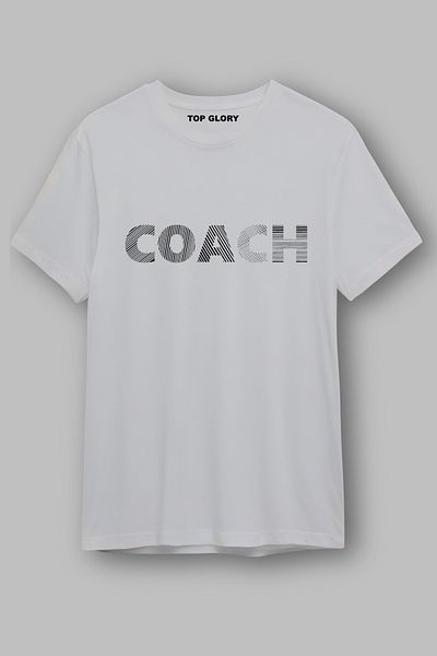 TOP GLORY Αθλητικό μπλουζάκι Coach Printed Athlete T-Shirt