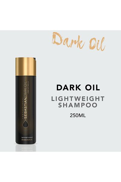 SEBASTIAN Sampon de hidratare si stralucire pentru par Sebastian Professional Dark Oil cu formula usoara