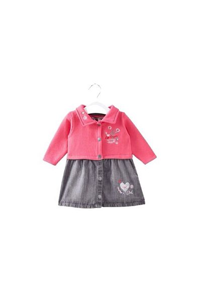 Lee Cooper Rochie fete, Lee Cooper, Rosu/Gri 68 CM