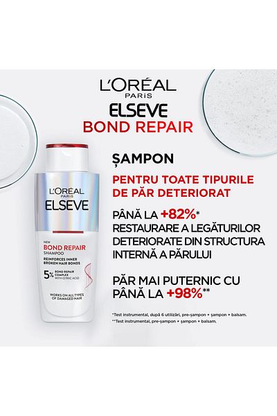 L'Oreal Paris Set L'Oreal Paris 2x Sampon Elseve Bond Repair pentru par deteriorat
