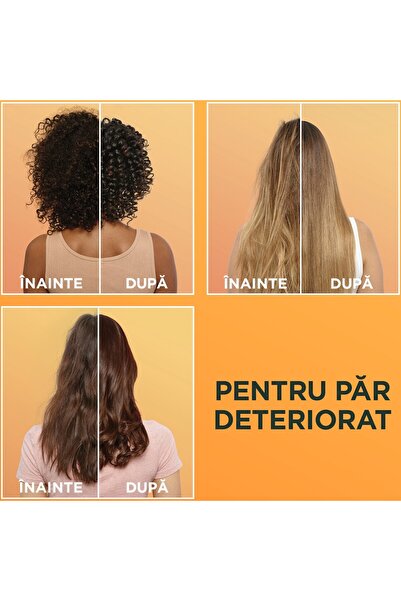 Garnier Sampon Garnier Fructis Hair Food Papaya pentru parul deteriorat