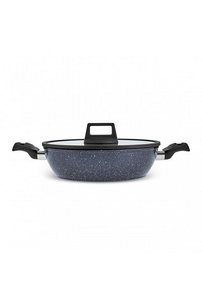 Karaca Aqua Granit Flaches Kochgeschirr 26 cm