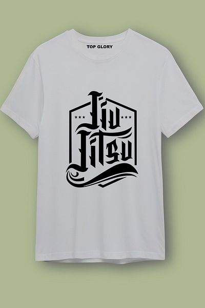 TOP GLORY Αθλητικό μπλουζάκι με στάμπα Jiu Jitsu Αθλητικό μπλουζάκι