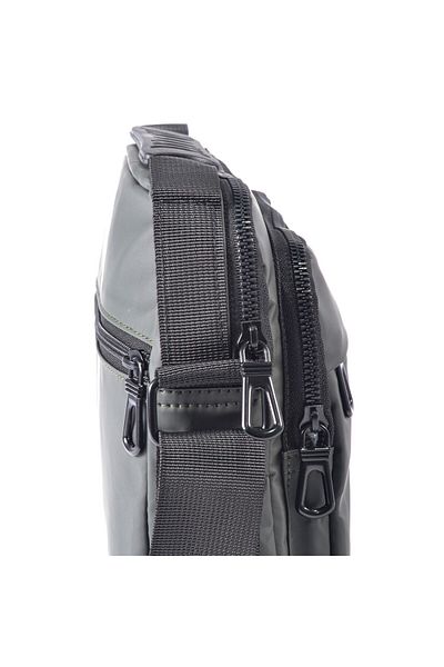 Naimeed Company Men's shoulder bag, Naimeed D5422, Oxford, Gray, 22x5x27cm