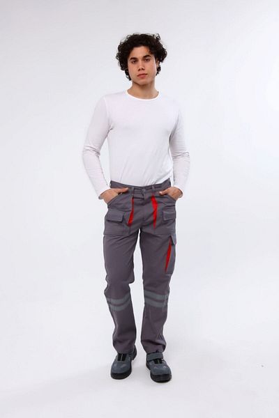 Çamdalı İş Elbiseleri - Harman Mix Multi-Pocket Gray Work Pants, Work Pants, Work Pants, Work Clothes