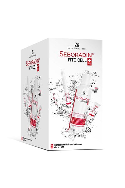 Seboradın Set FitoCell: 15 tuburi x 6 g + Activator gene & sprancene + sampon cadou x 200 ml