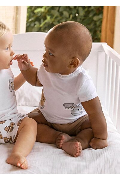 MAYORAL Baby Boy T-Shirt Shorts Suit White 1206