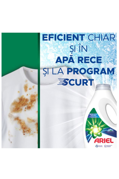 Ariel Touch Of Lenor Color Liquid Laundry Detergent 2 L