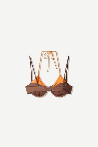 Bershka Layered bikini top