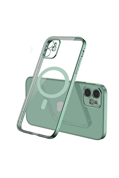 REDz Accessories Husă de lux, Magsafe, compatibilă cu iPhone 12, încărcare wi...