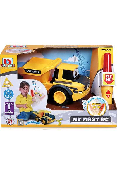 BB Junior BBJunior My First Remote Control Volvo Dump Truck 16-92005