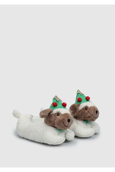 Twigy Fiona Women - White Animal Slippers 36/41