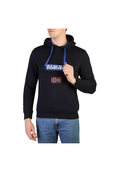 Napapijri Hanorac barbati Napapijri BURGEE NP0A4FQK, Negru XL INTL