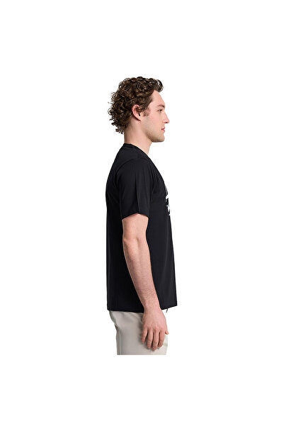 Columbia Ανδρικό μπλουζάκι μαύρο για εξωτερικούς χώρους Brush With Nature CS0411-010