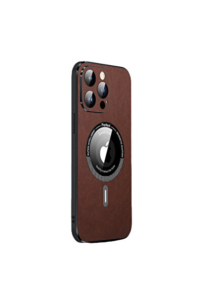 REDz Accessories Husă Magsafe cu decupaj și logo, compatibilă cu iPhone 14 Pr...