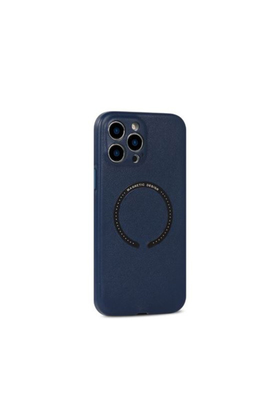 REDz Accessories Husă Magsafe, aspect piele, pentru iPhone 12 Pro Max, ultra ...